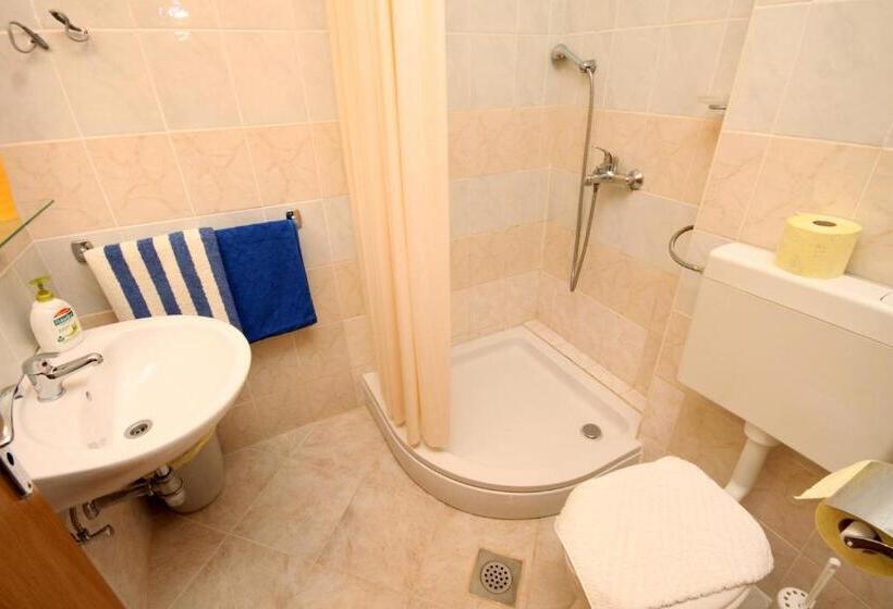 إستوديو قياسى مطل على البحر مزوَّد بشرفة, Apartments & Room Eva Slano