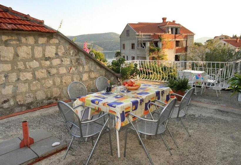 شقة غرفتين مطلة على البحر, Apartments & Room Eva Slano