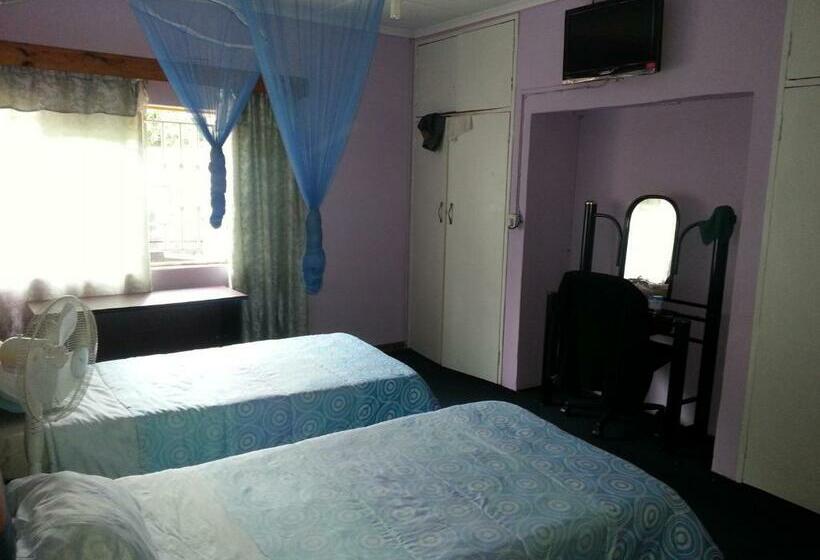 اتاق استاندارد با سرویس بهداشتی مشترک, Flintstones Backpackers