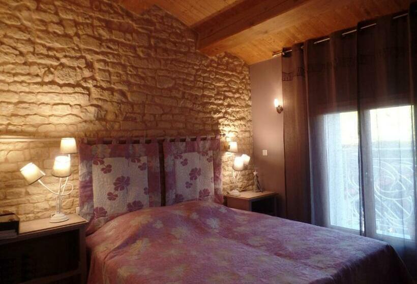 חדר דחוקס עם מיטת קינג, La Collegiale