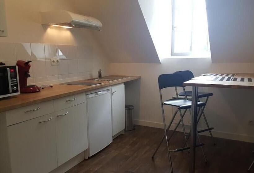 带1个卧室的公寓, Au Pigeon Blanc