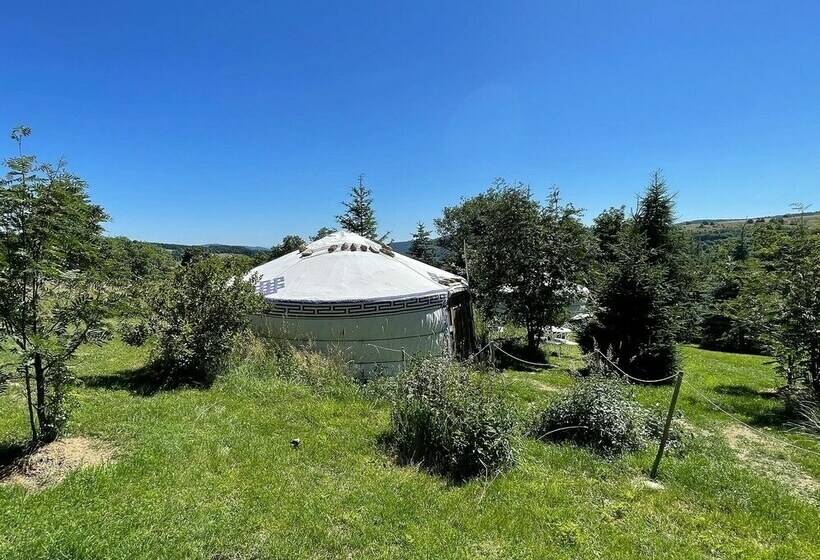 كوخ قياسي, Eco Yourte Les Airelles