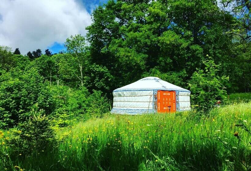 كوخ قياسي, Eco Yourte Les Airelles