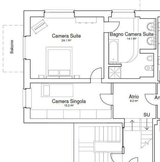 Семейный Номер, Bella Vita Guesthouse Parcheggio Privato Interno