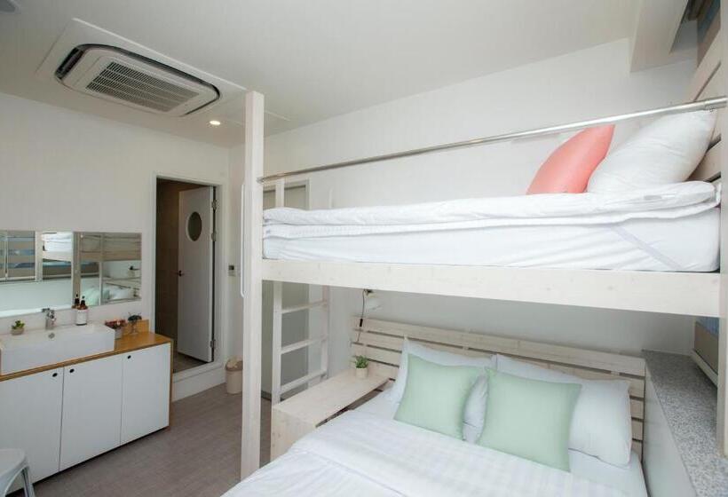 اتاق استاندارد سه نفره, Hostel Haru