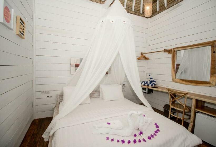 اتاق لوکس با تخت بزرگ, Gili Breeze Tropical Bungalows