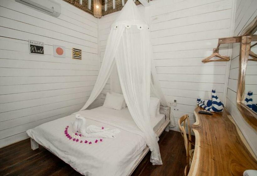 اتاق لوکس با تخت بزرگ, Gili Breeze Tropical Bungalows