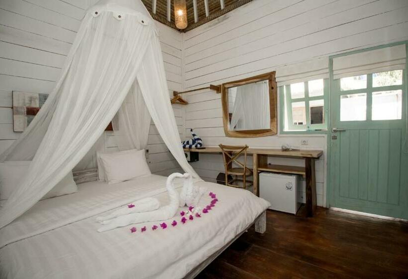 اتاق لوکس با تخت بزرگ, Gili Breeze Tropical Bungalows
