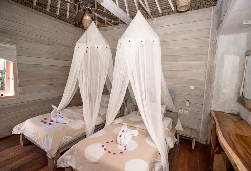 اتاق لوکس, Gili Breeze Tropical Bungalows
