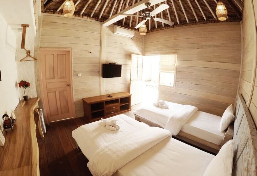 اتاق لوکس, Gili Breeze Tropical Bungalows