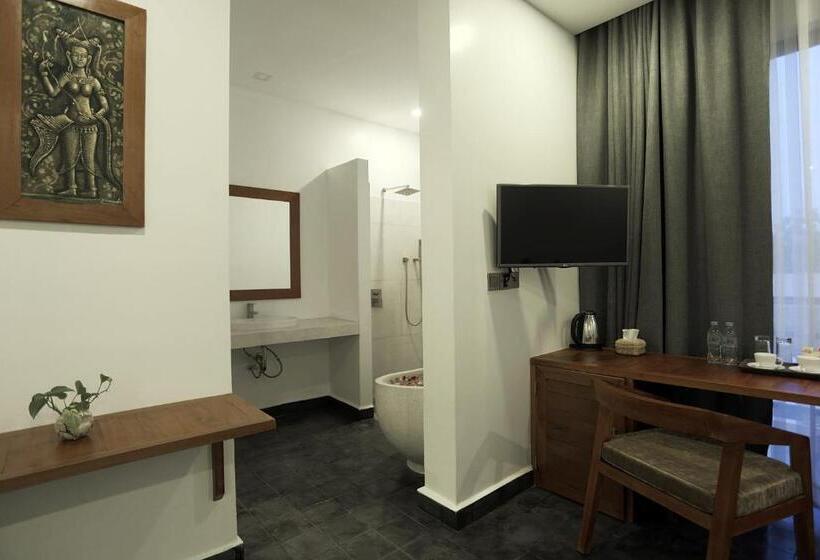 غرفة ديلوكس مزودة بشرفة, Sam So Boutique Villa