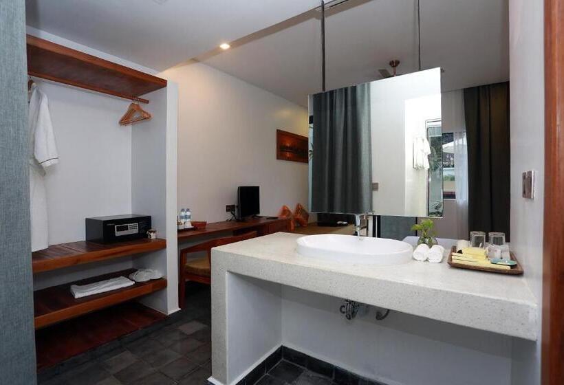 غرفة ديلوكس مزودة بشرفة, Sam So Boutique Villa