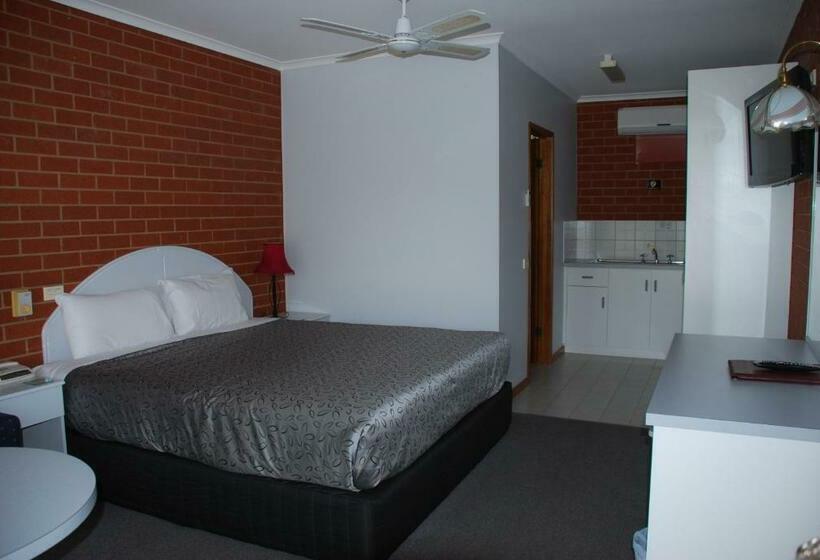 غرفة قياسية سرير كينج, Barooga River Gums Motor Inn