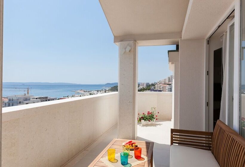 1침실 펜트하우스 아파트, Palace Lidija