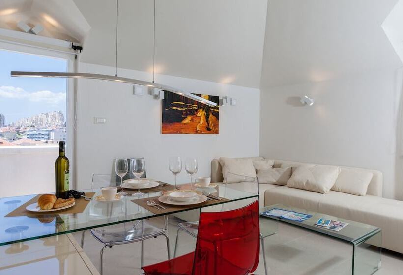 1침실 펜트하우스 아파트, Palace Lidija