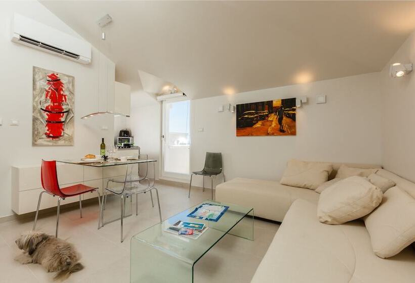 1침실 펜트하우스 아파트, Palace Lidija