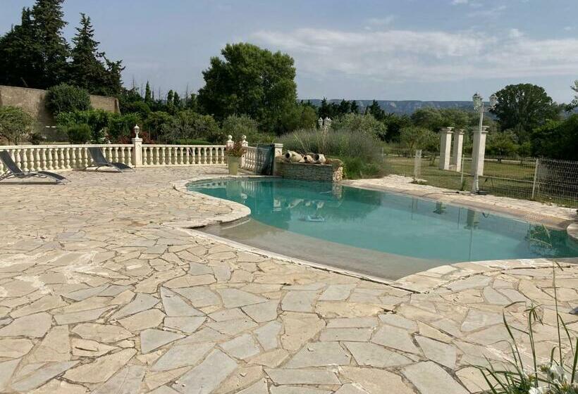 标准间带露台, Auberge Les Olivades