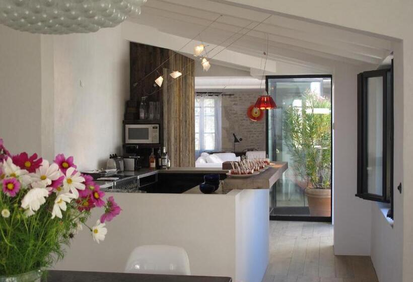 别墅: 1间卧室带游泳池, Hôtel Le Sénéchal