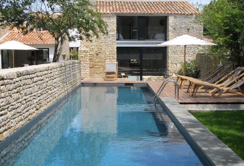 别墅: 1间卧室带游泳池, Hôtel Le Sénéchal