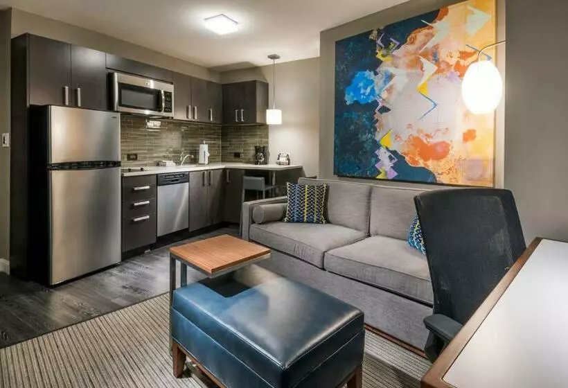 キングサイズベッドのスイートルーム, Residence Inn By Marriott Jersey City