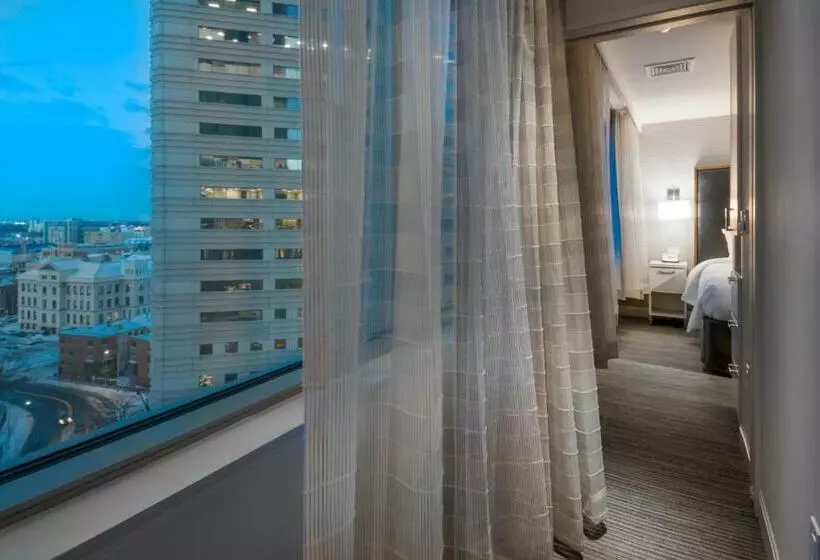 キングサイズベッドのスイートルーム, Residence Inn By Marriott Jersey City