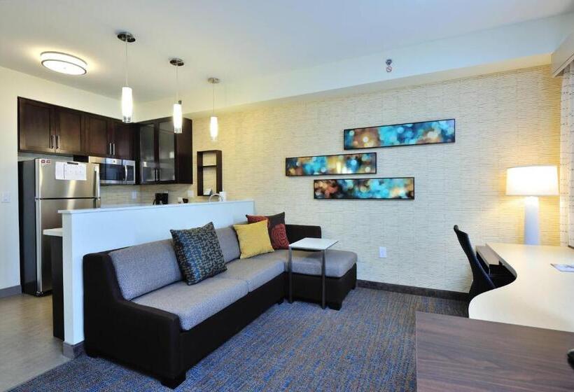 带大床的标准工作室, Residence Inn By Marriott Houston Tomball