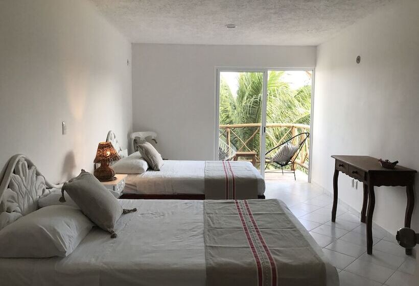 Номер Стандарт 2 Двуспальные Кровати, Wish Tulum