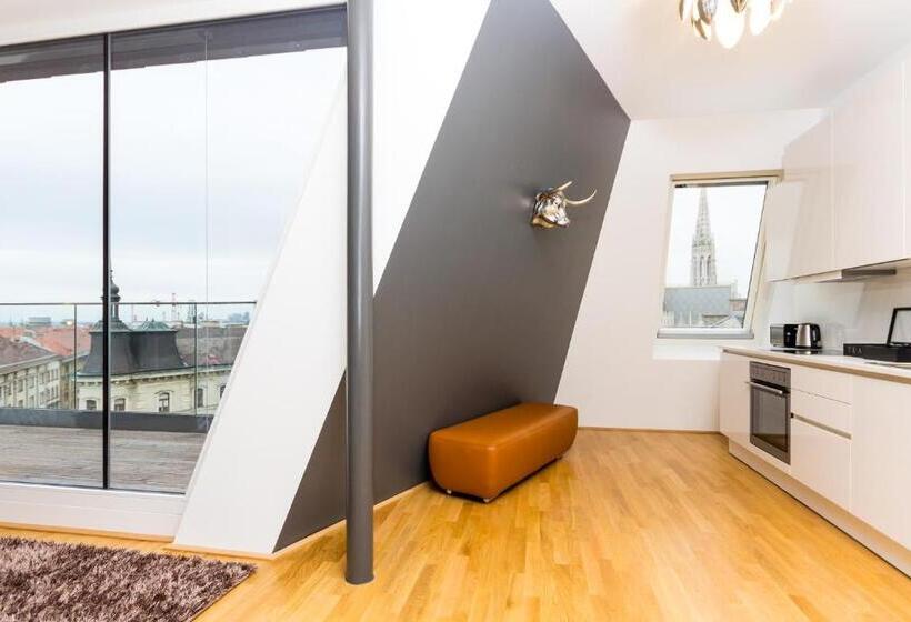 3침실 디럭스 아파트, Votivpark Vienna Serviced Apartments