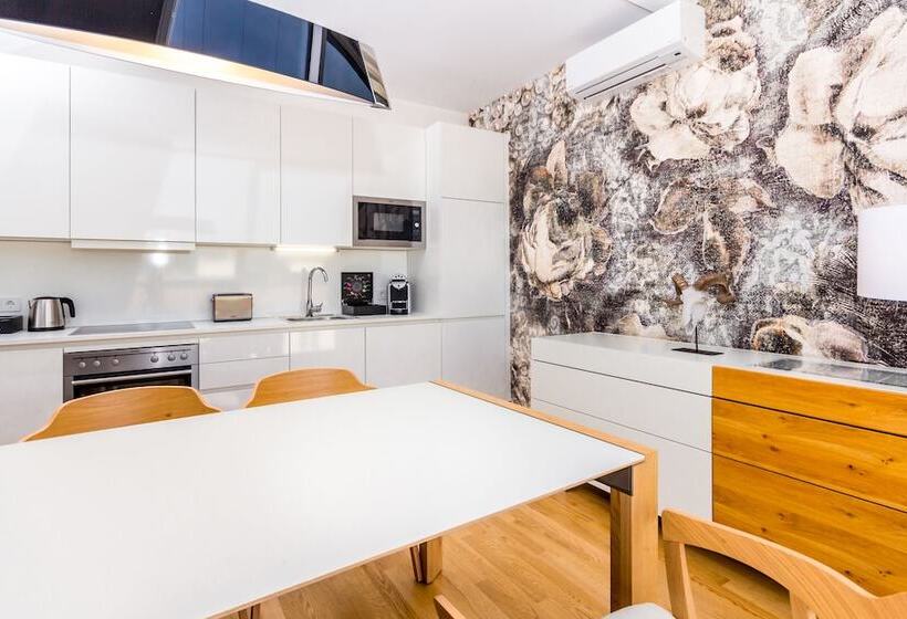 침실 2개 수피리어 아파트, Votivpark Vienna Serviced Apartments