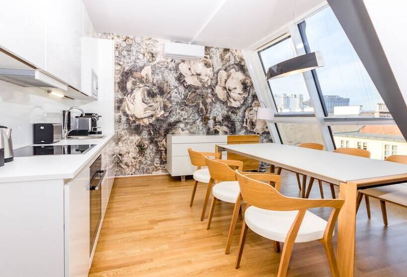 침실 2개 수피리어 아파트, Votivpark Vienna Serviced Apartments