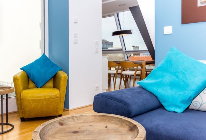 침실 2개 수피리어 아파트, Votivpark Vienna Serviced Apartments