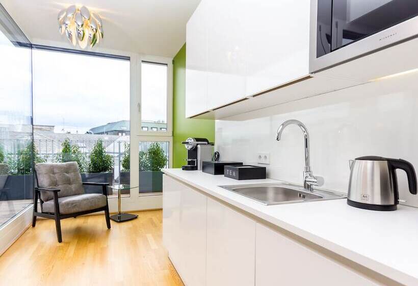 3침실 디럭스 아파트, Votivpark Vienna Serviced Apartments