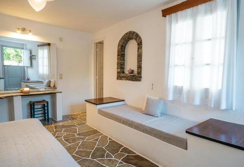 סטודיו סטנדרטי נוף לים, Cape Napos