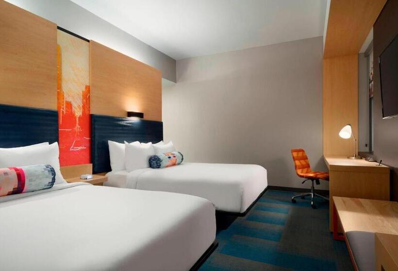 带城市景观的标准间, Aloft Columbia Downtown