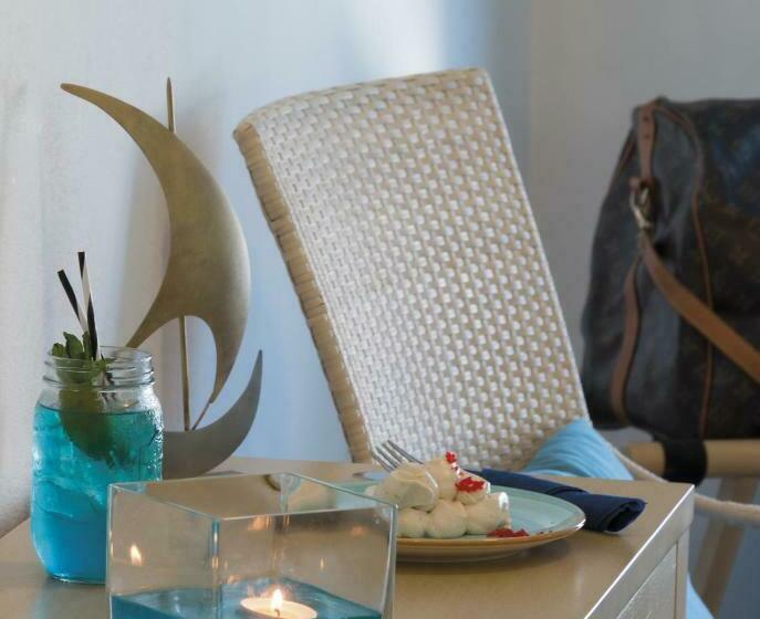 Standard Room with Balcony Side Sea View, Blue Harmony