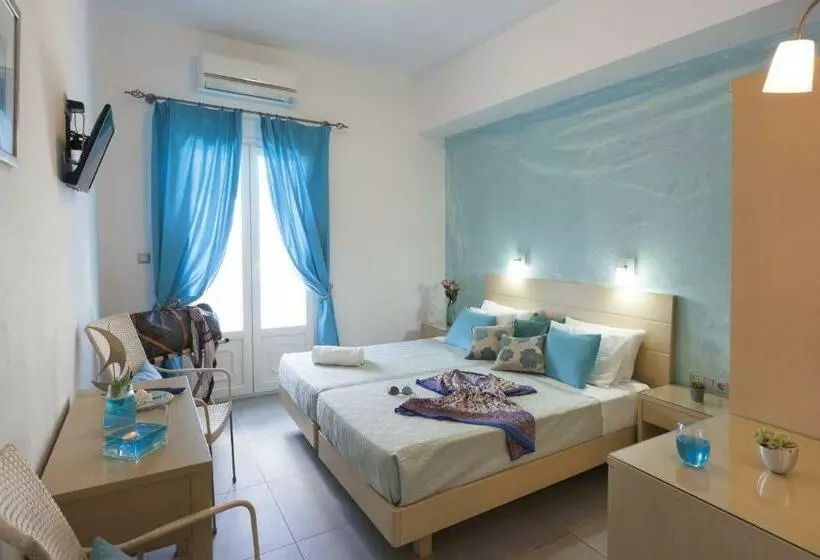 Standard Room with Balcony Side Sea View, Blue Harmony