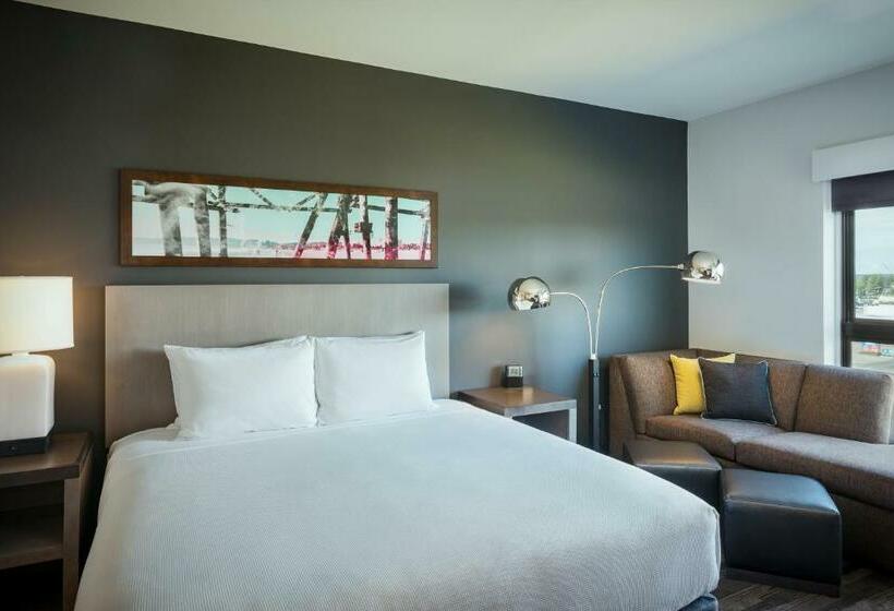 סטודיו סטנדרט, מיטה זוגית, Hyatt House Anchorage