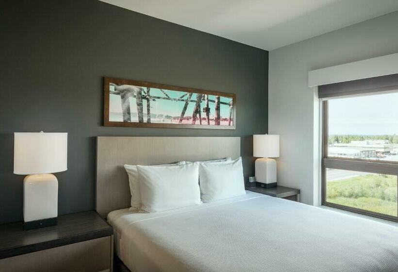 סטודיו סטנדרט, מיטה זוגית, Hyatt House Anchorage