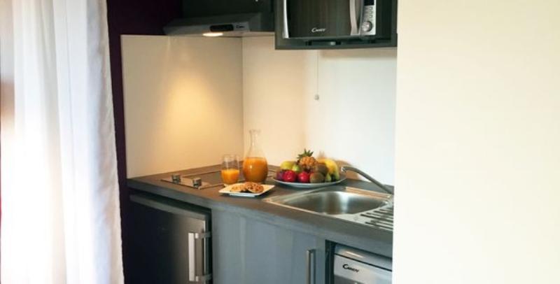 Студия Стандарт, Nemea Appart Hotel Quai Victor Tours Centre