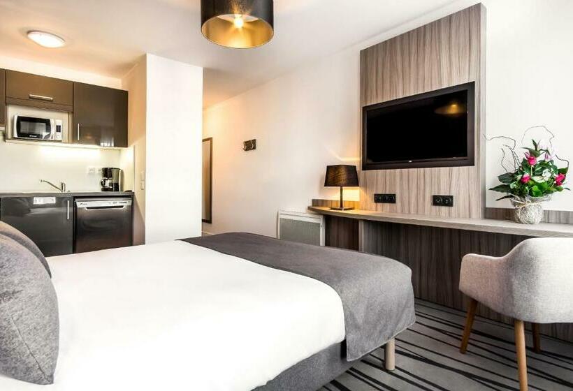 スタンダードスタジオ, Nemea Appart Hotel Quai Victor Tours Centre