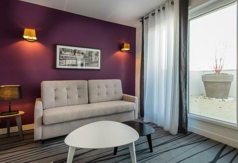 Апартаменты 1 Спальня, Nemea Appart Hotel Quai Victor Tours Centre