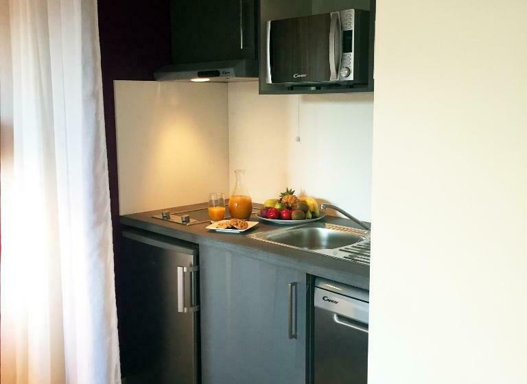 １ベッドルームアパートメント, Nemea Appart Hotel Quai Victor Tours Centre