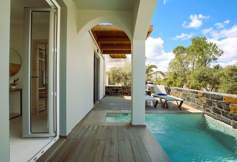 סוויטה עם בריכה, Malena Hotel & Suites   Adults Only By Omilos Hotels