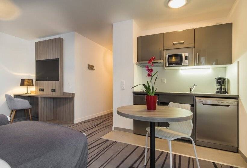 スタンダードスタジオ, Nemea Appart Hotel Quai Victor Tours Centre