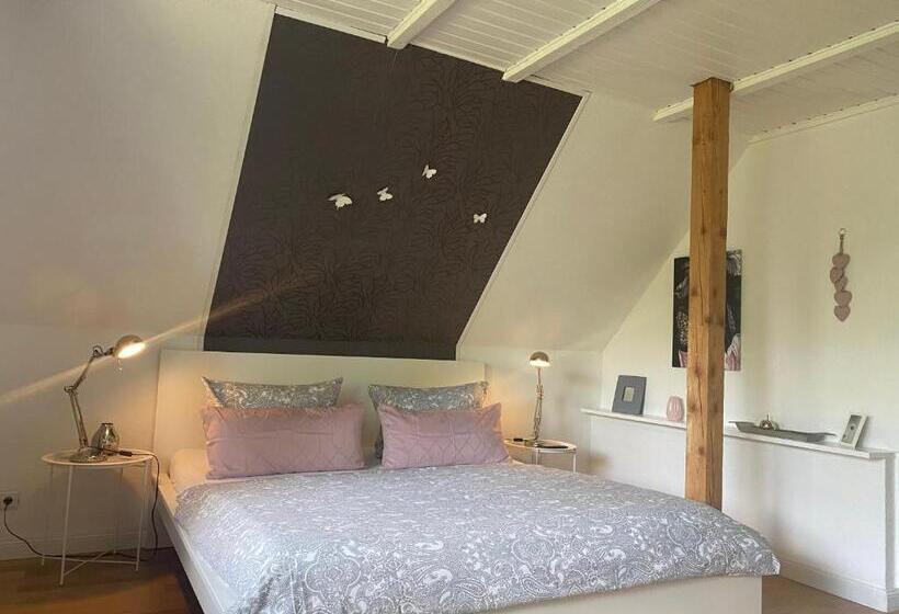 带阳台的豪华间, B&b Worpsweder Blick