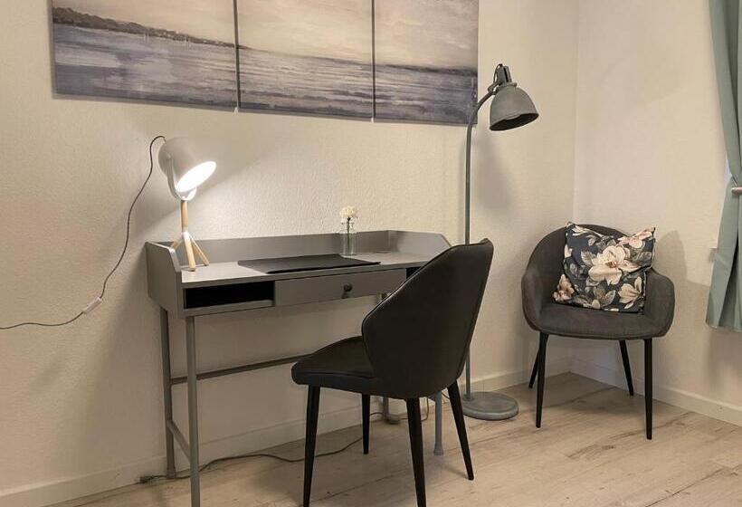 带1个卧室的带阳台的公寓, B&b Worpsweder Blick