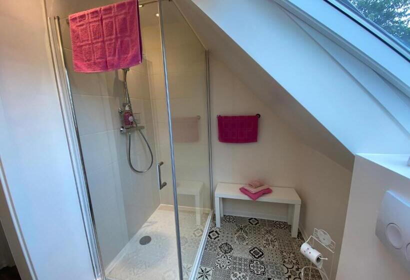 带1个卧室带花园景观的公寓, B&b Worpsweder Blick