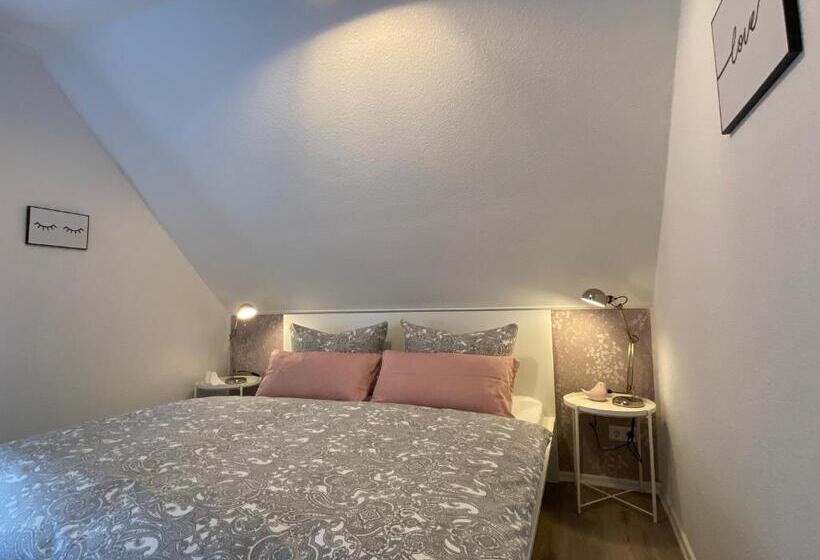 带1个卧室带花园景观的公寓, B&b Worpsweder Blick