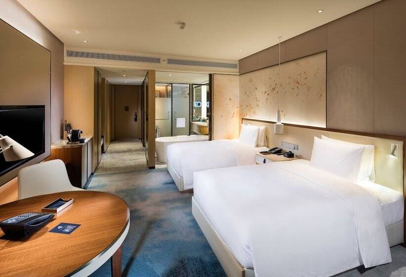 חדר סטנדרט נוף לנהר, Hilton Quanzhou Riverside