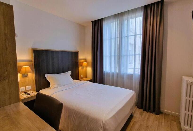 اتاق استاندارد یک نفره, Hôtel Mary S   Caen Centre Gare Sncf